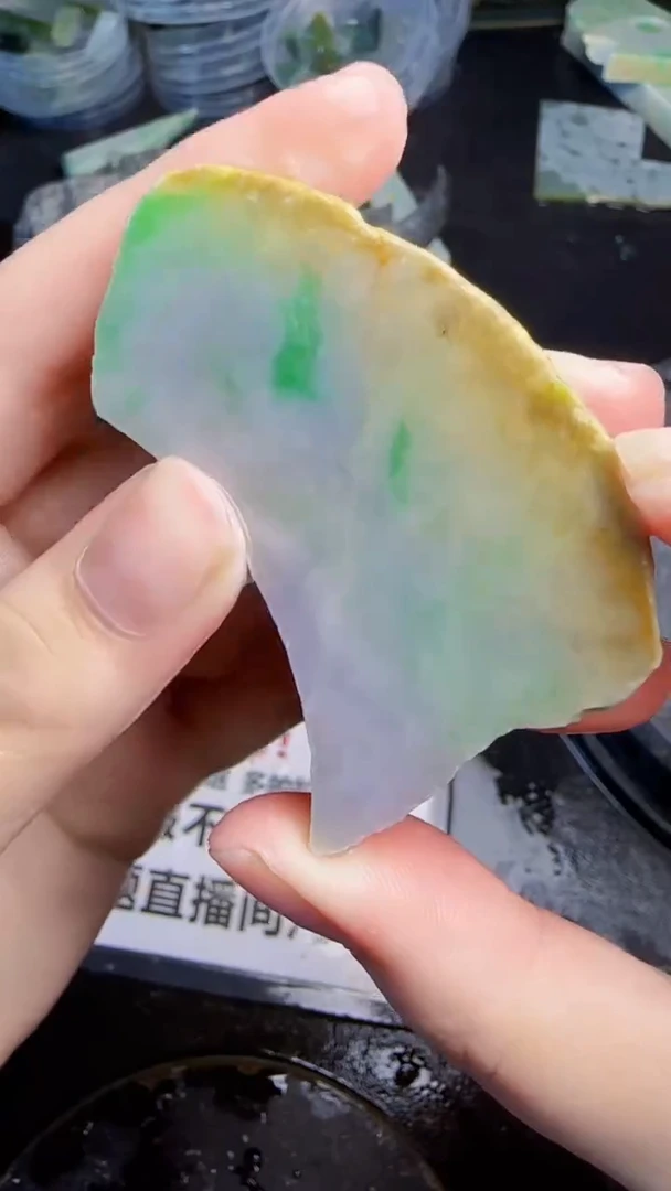 未镶嵌挂件翡翠天然翡翠045