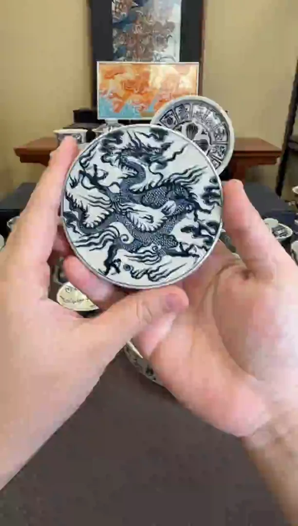 二号釉青云志盖置