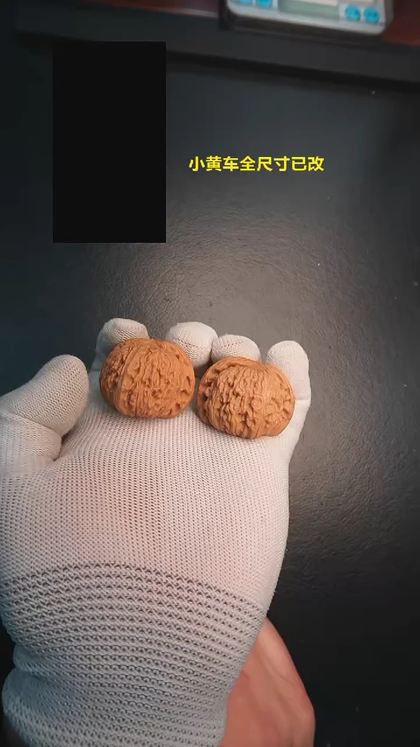 把件文玩核桃1号39白狮子