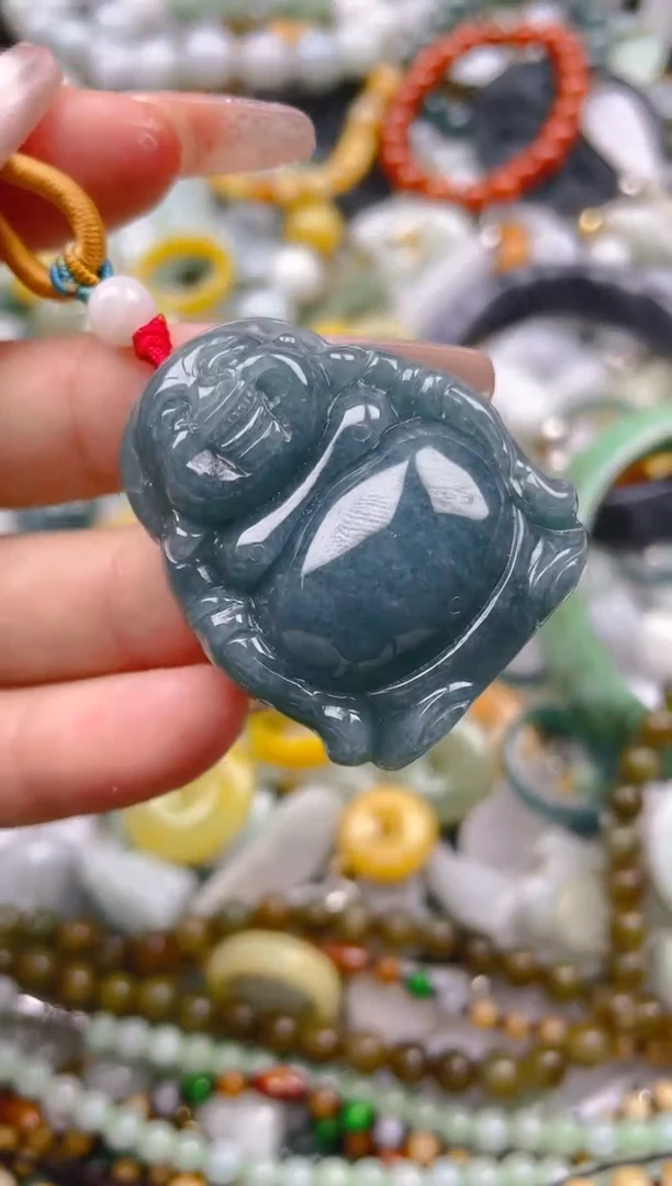 【闪购商品】翡翠颈饰未镶嵌/E/翡翠A货一图一物