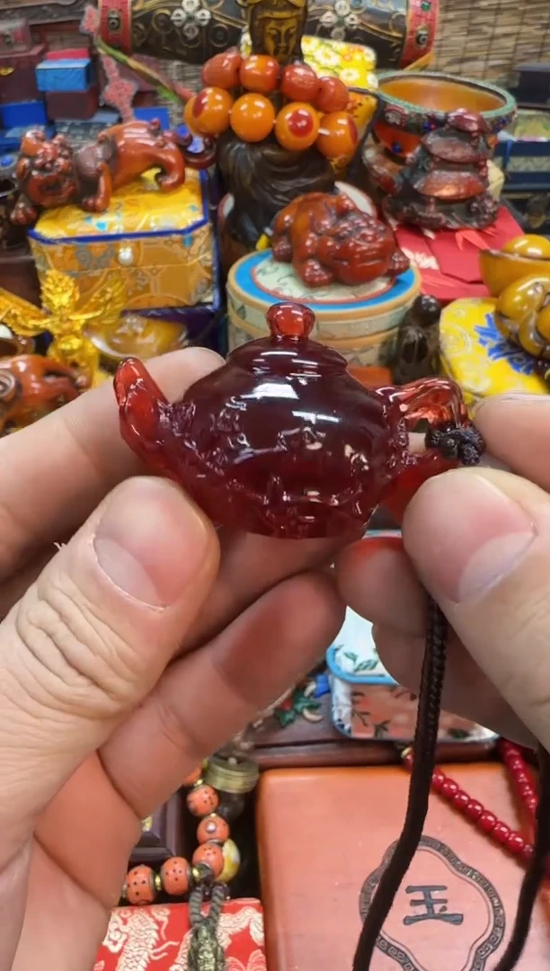 【闪购商品】血珀裸石未镶嵌扎西当天订单当天直发如图所示