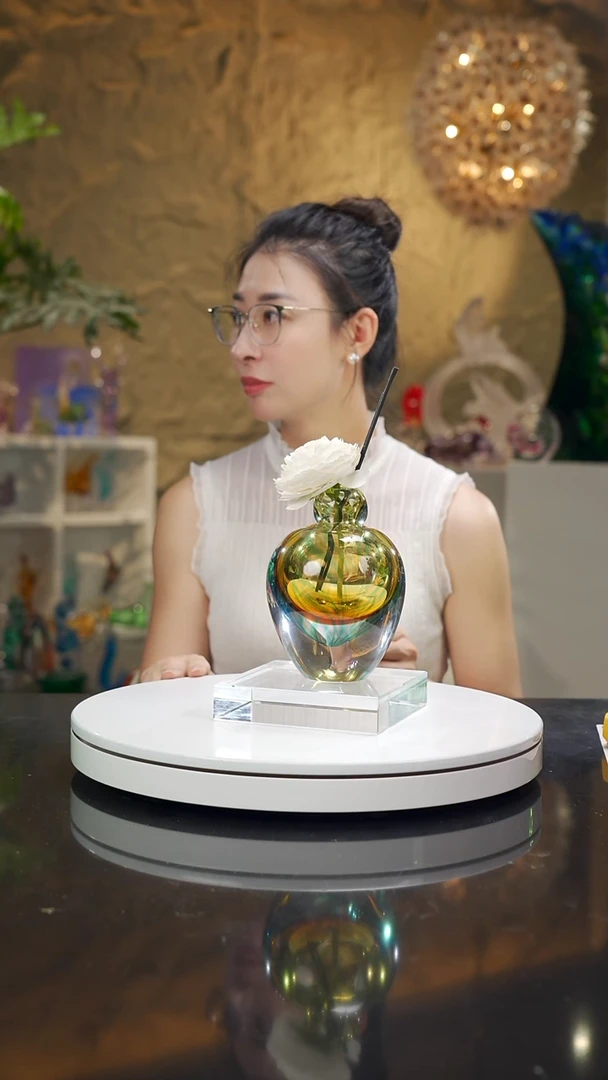 手工艺品琉璃h*琥珀设计款香薰瓶