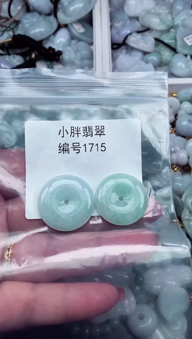 颈饰未镶嵌翡翠缅甸天然A货翡翠1715
