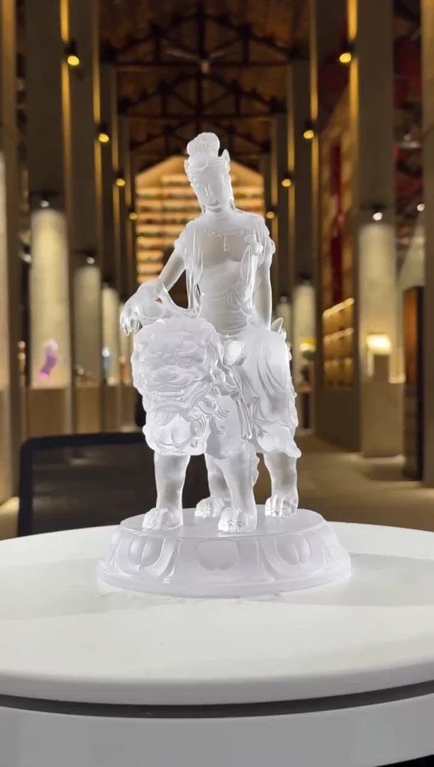 摆件净料文殊菩萨