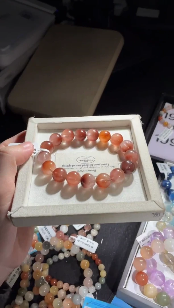 未镶嵌手链水晶195号多样性发一D 12+