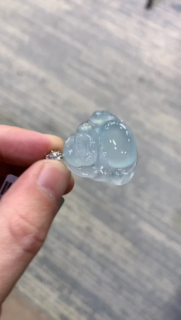 颈饰未镶嵌翡翠天然A货翡翠