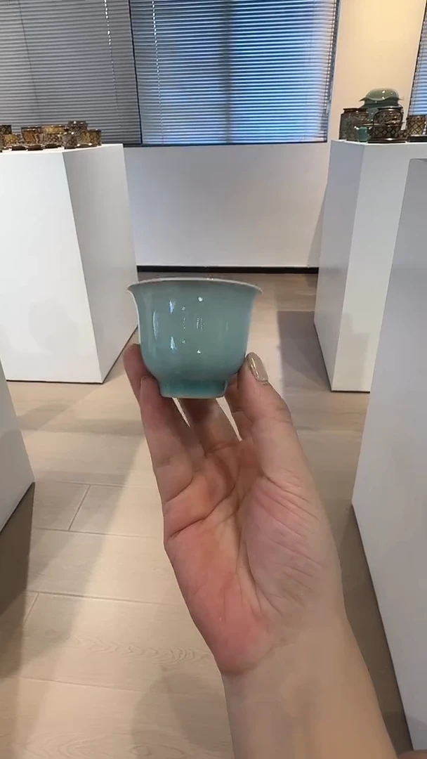 青瓷手工茶器包邮