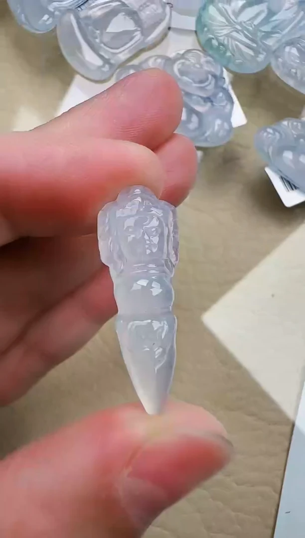 颈饰未镶嵌翡翠缅甸翡翠a货