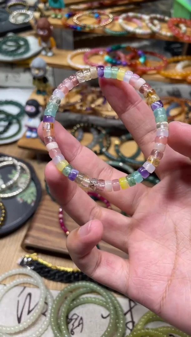 未镶嵌手串水晶6mm多宝水晶手串