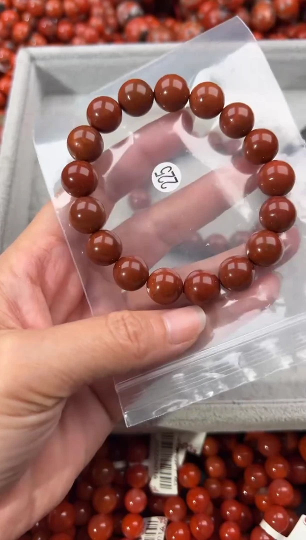 未镶嵌手串南红玛瑙12+
