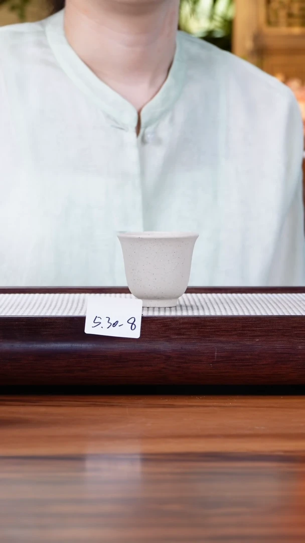 茶壶紫砂5.30-8 白泥 主人杯