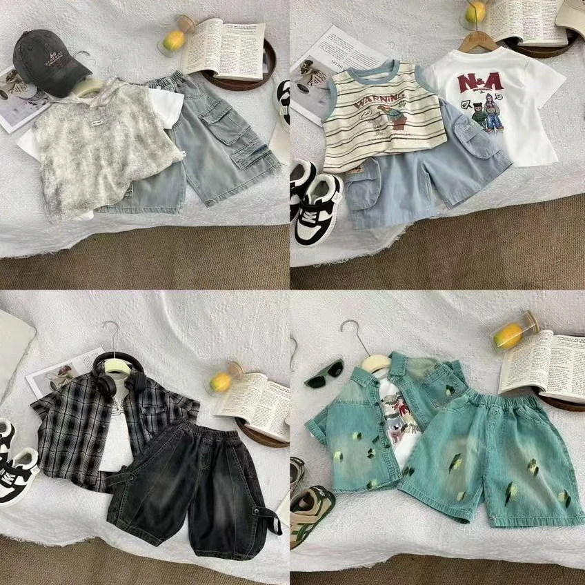 【夏款单件501】儿童夏款超酷韩版洋气小童套装休闲百搭套装夏款