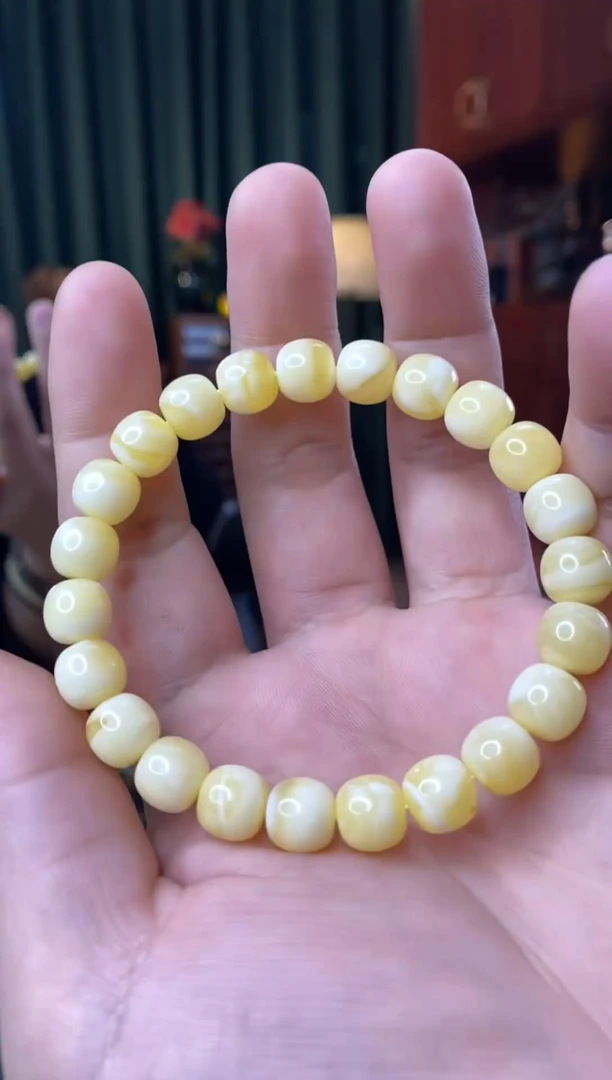 手串蜜蜡未镶嵌9.5mm老型