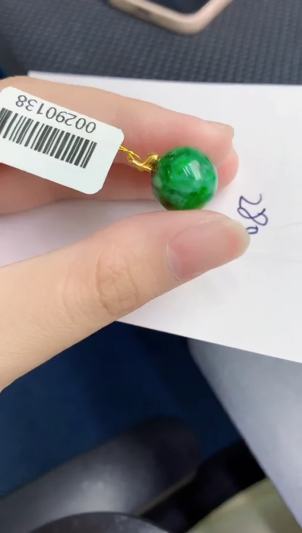 【闪购商品】翡翠颈饰18K金镶嵌000000000
