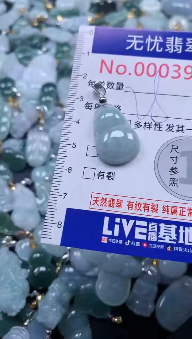 颈饰未镶嵌翡翠3929