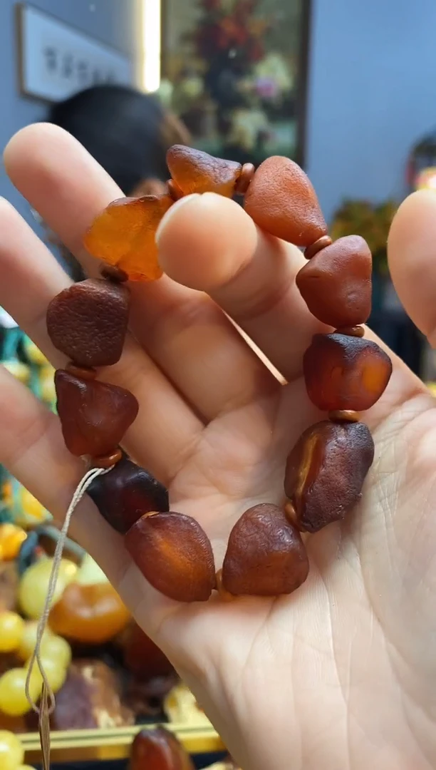 未镶嵌琥珀手串手串