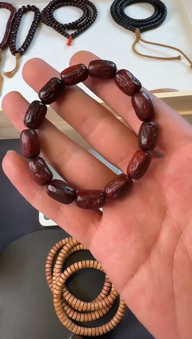 檀香紫檀（小叶紫檀）手串/手链小叶9mm手串