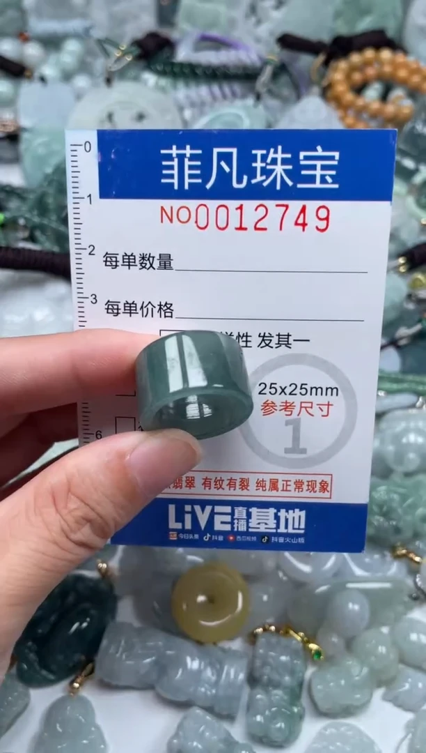 颈饰未镶嵌翡翠12749