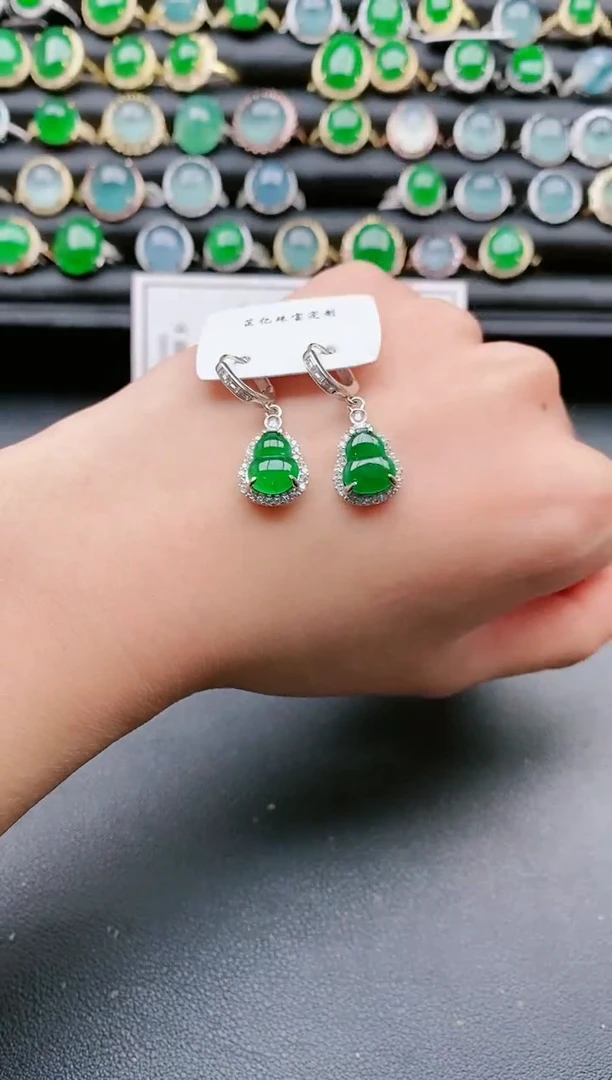 【闪购商品】翡翠戒指银S925镶嵌11111