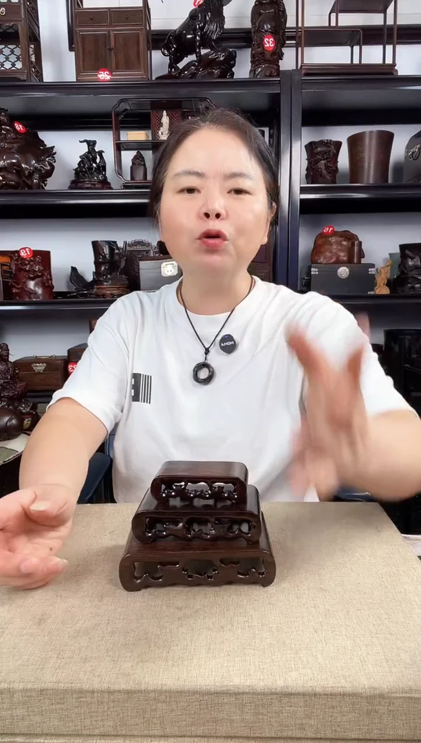 木双龙3件套老李红木工艺品