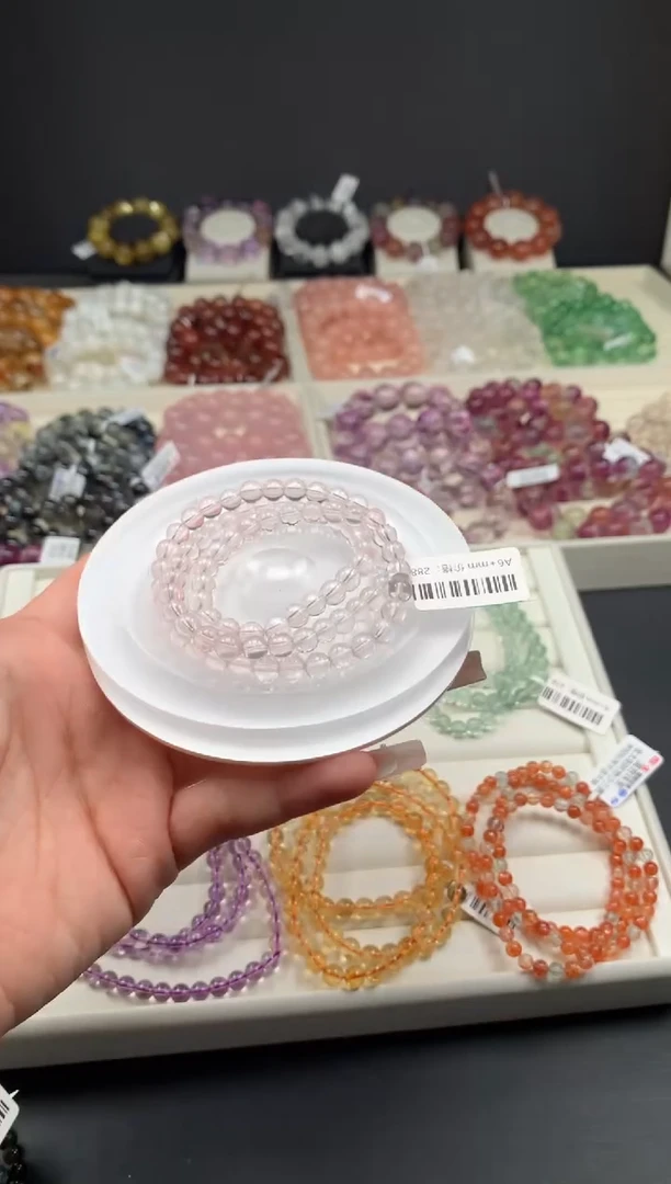 【闪购商品】水晶手链未镶嵌多样性发其一 A4