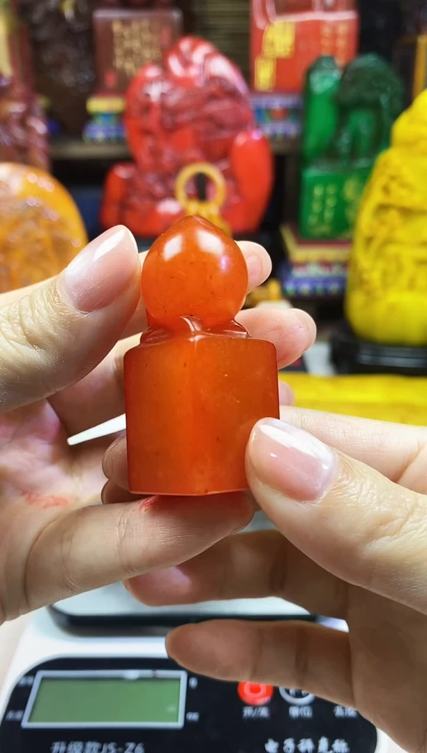 寿山石印石纯天然石料
