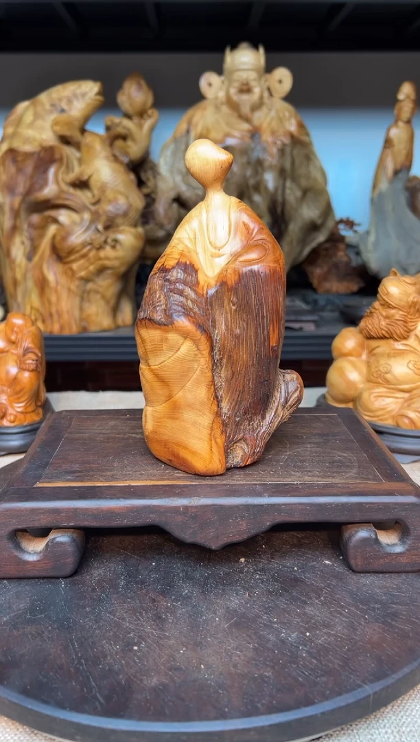 柏木（崖柏）崖柏雕刻件