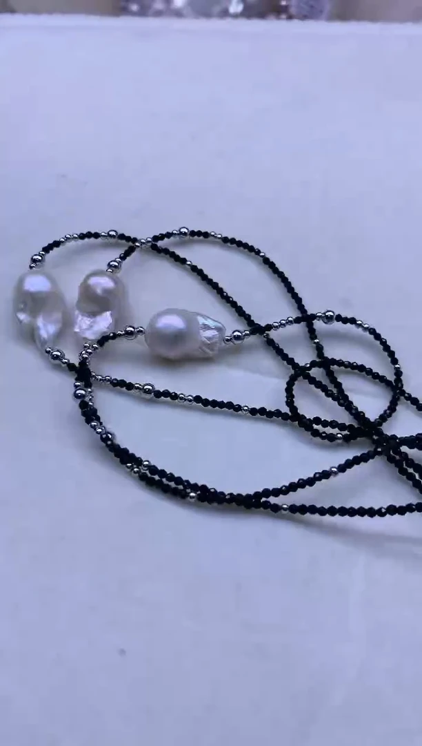 【闪购商品】淡水珍珠项链合金多发其一