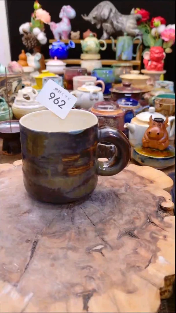高温颜色釉 窑变系列 微瑕 962