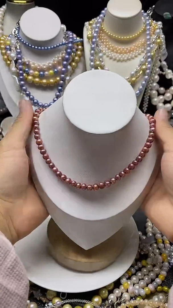 颈饰未镶嵌淡水珍珠多人