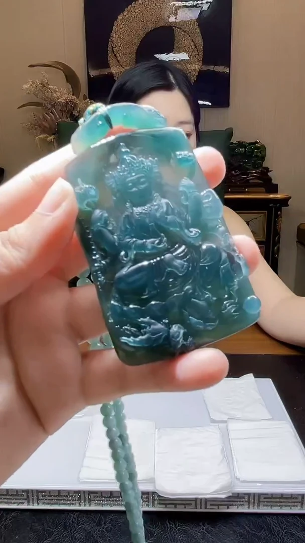 未镶嵌定制翡翠吊坠177
