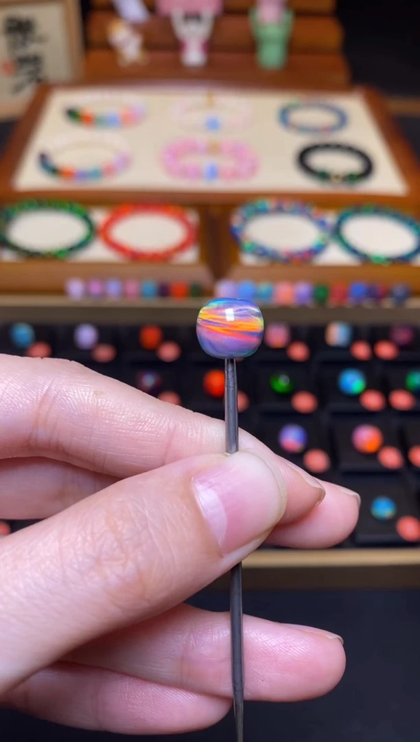 【闪购商品】树脂制品9*10mm人工欧泊老型11