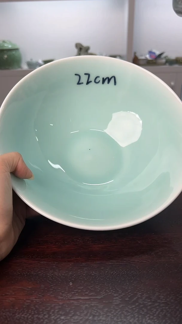 龙泉云间青瓷小米茶器