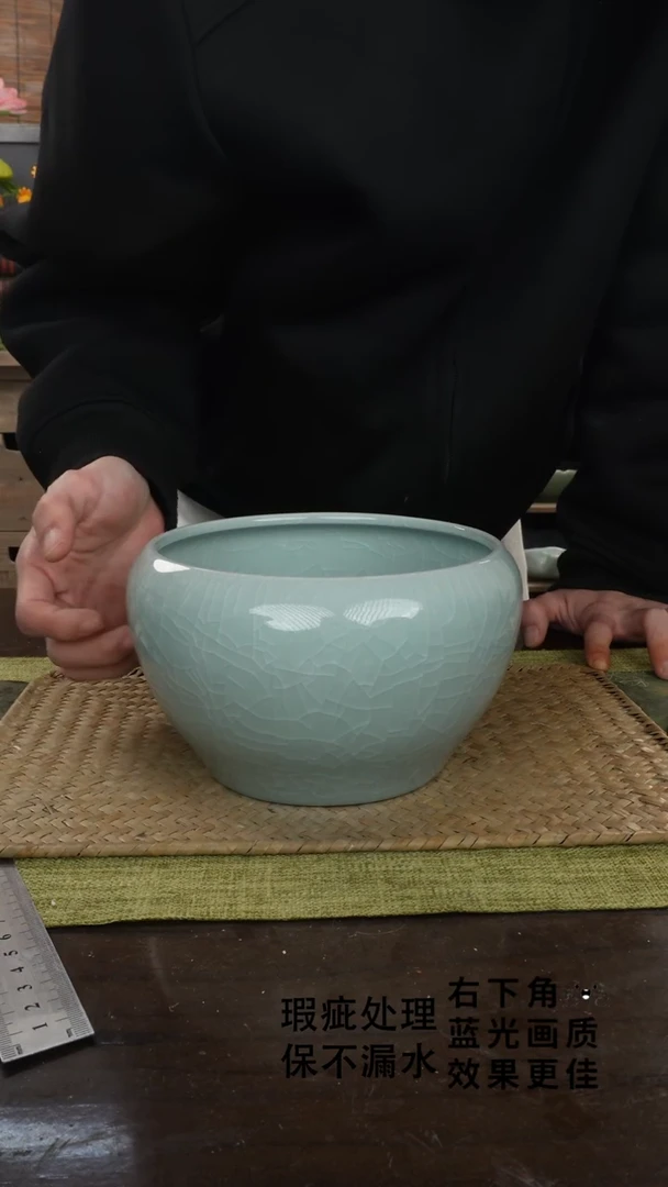 陶瓷苹果茶渣缸B-18（直径）次品保不漏水外观不完美