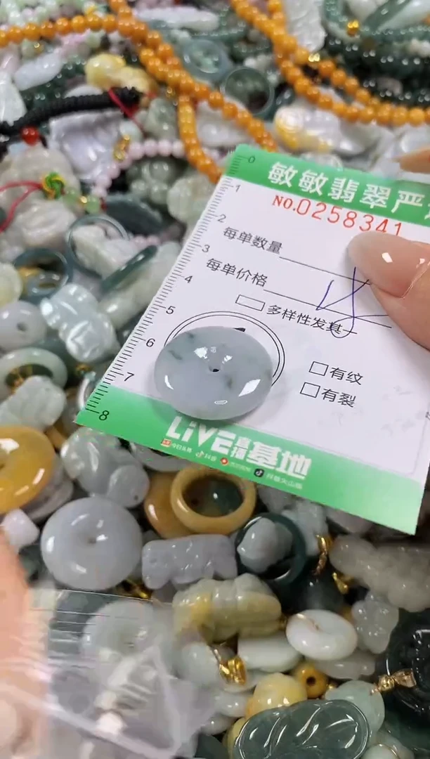 翡翠未镶嵌颈饰闪购0258341