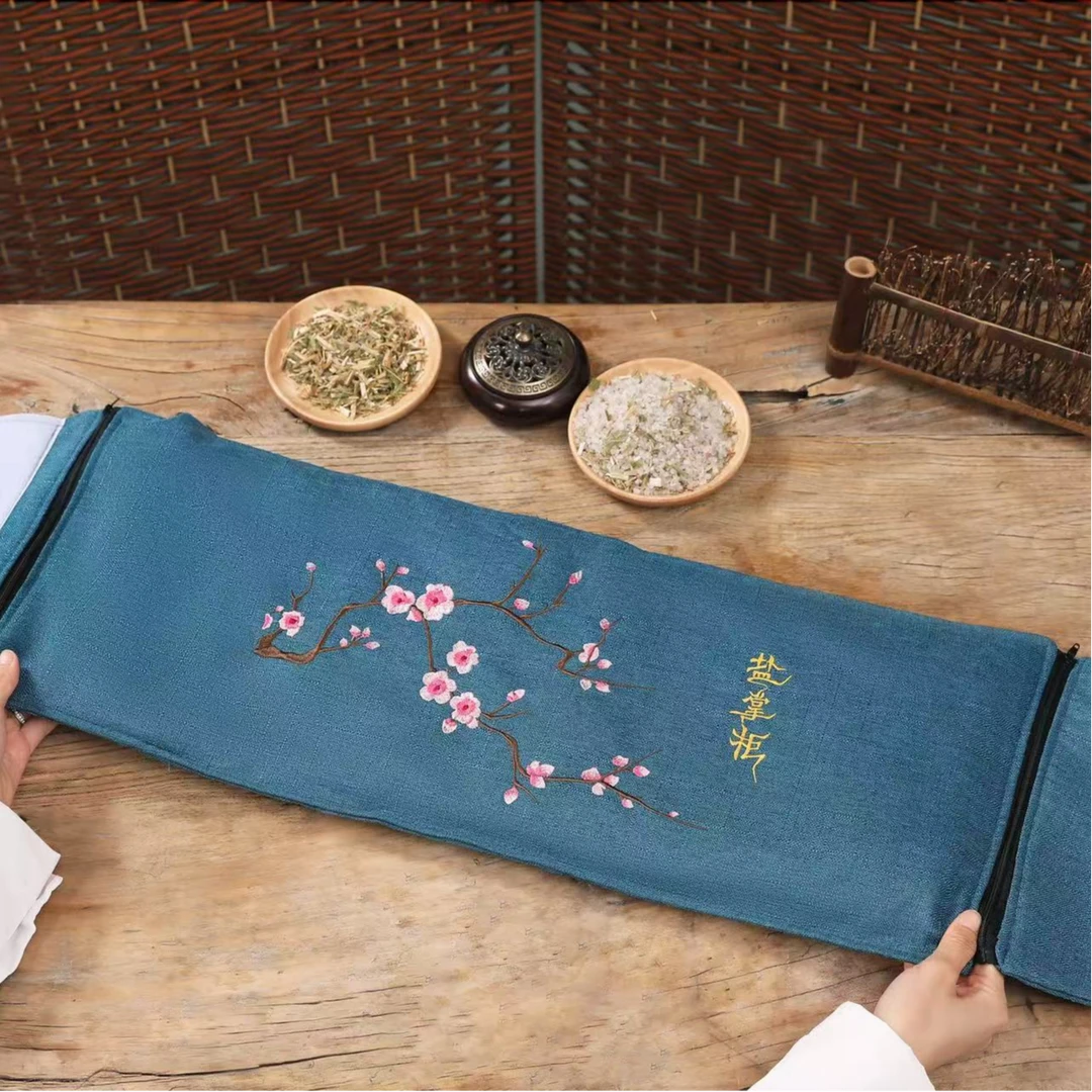 海盐药盐肩颈电加热烘干保暖迷你暖腰热敷袋多功能小型取暖便捷ai