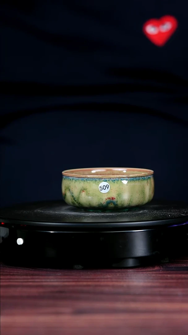 其他钧瓷507#盼龙窑一级品原矿钧瓷普洱杯