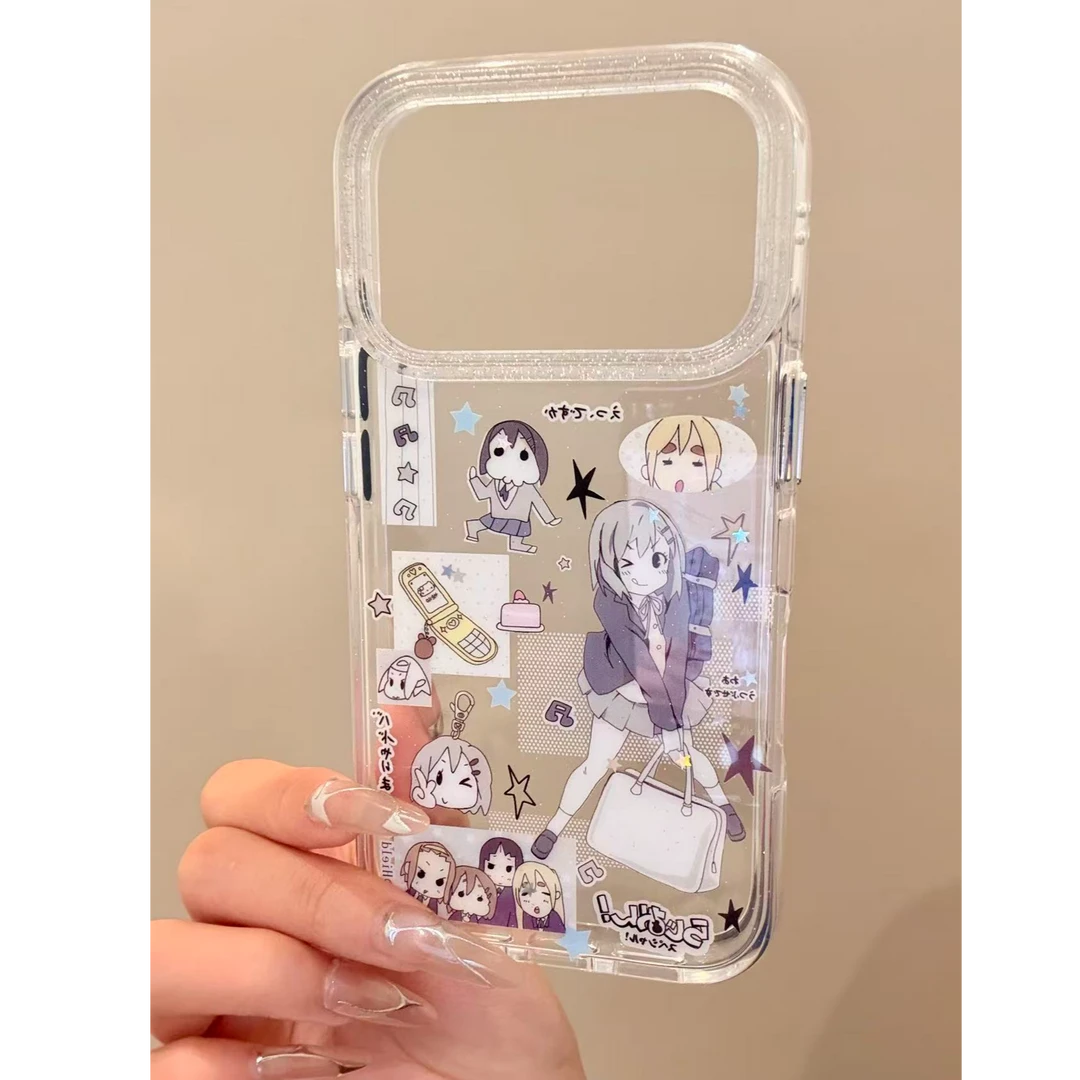 日漫轻音少女手机壳适用苹果17promax/16防摔创意日韩可爱少女