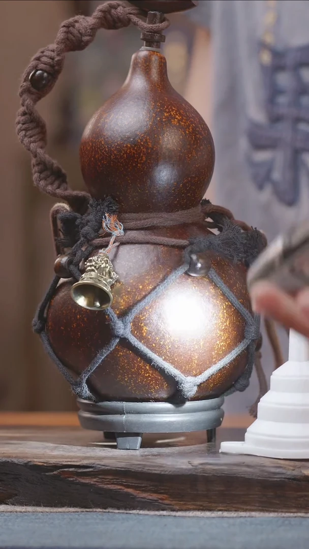 1386号精品大漆葫芦防腐防渗装水茶酒