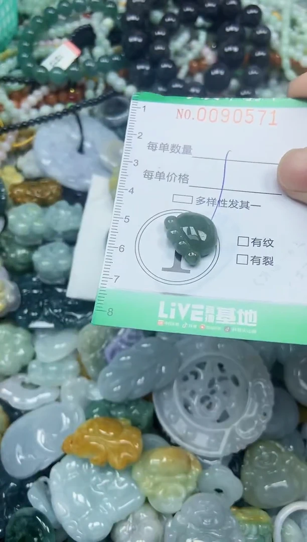 颈饰未镶嵌翡翠闪购0090571