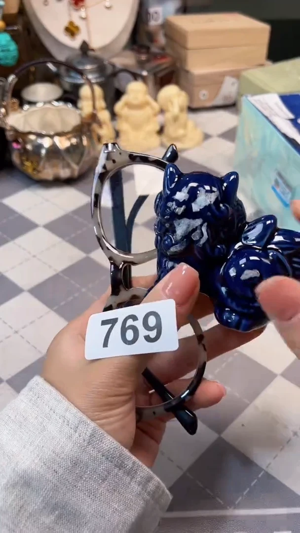 瓷片陶茶666文玩周边多人