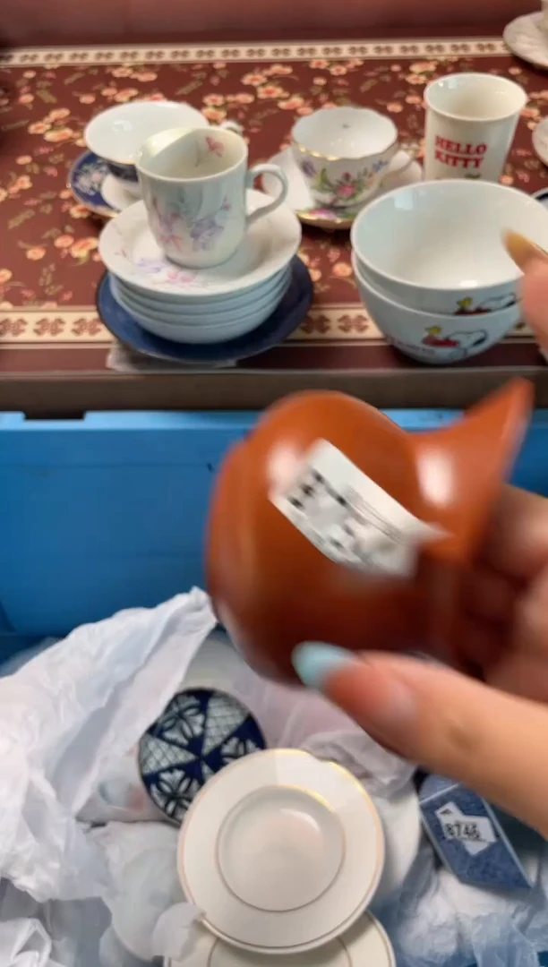 瓷片肉**子瓷器瓷器B754