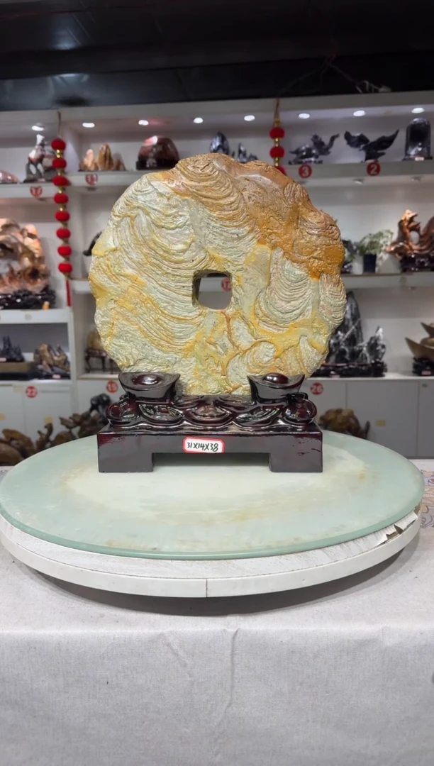 石材灵璧石摆件