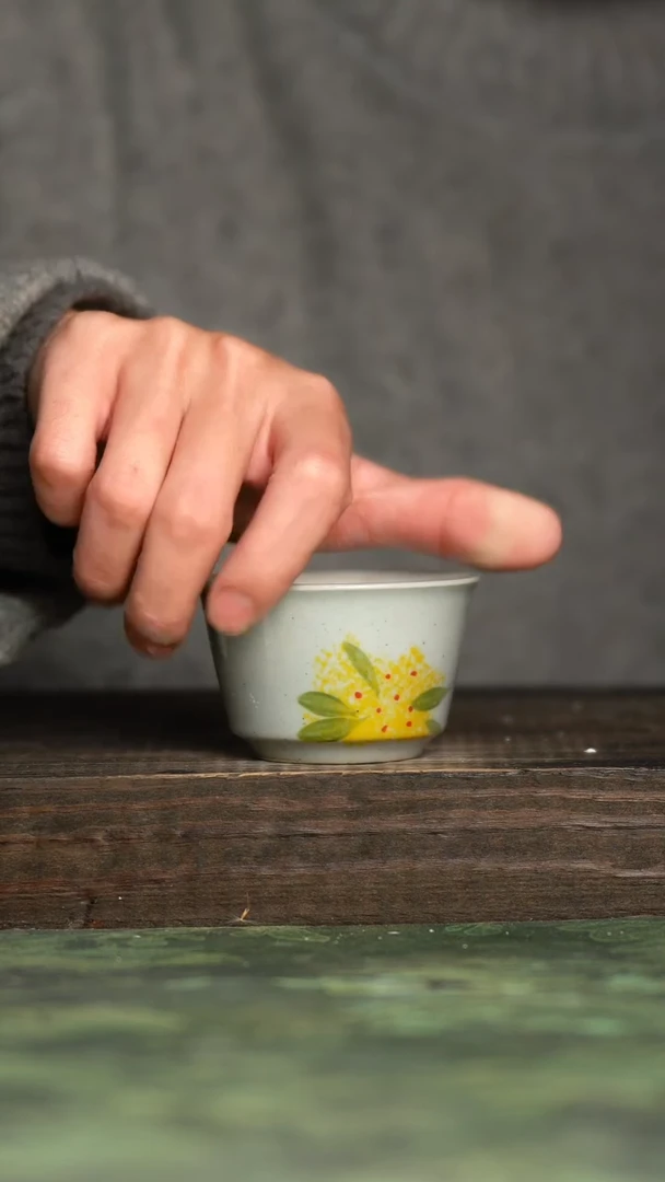 【闪购商品】杯青诗手工手绘瓷器