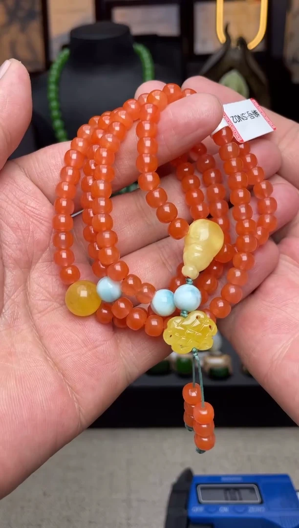 【闪购商品】南红玛瑙颈饰未镶嵌sn02项链