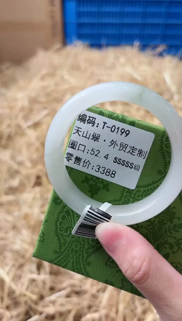 未镶嵌手镯石英质玉T-0199