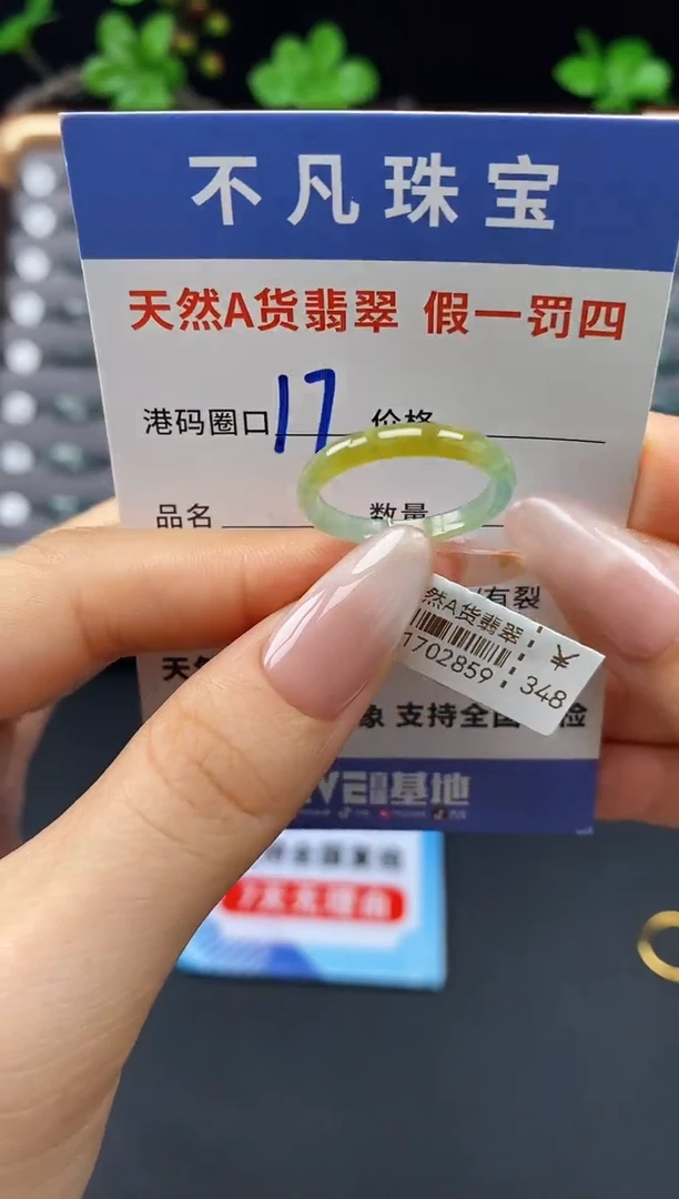 未镶嵌戒指翡翠天然A货翡翠02859