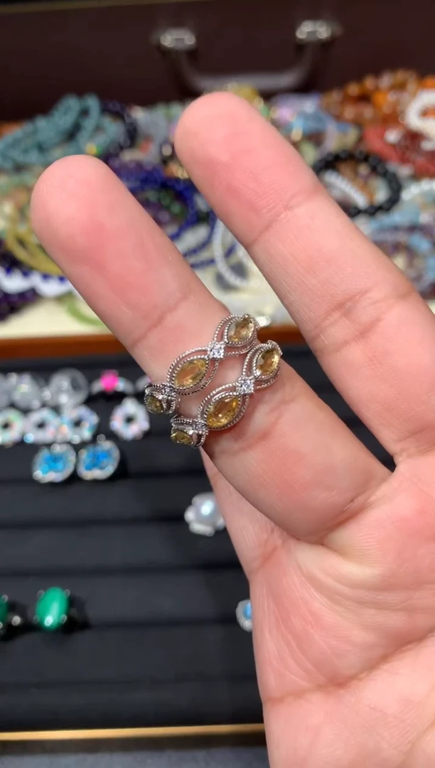 未镶嵌戒指水晶Y68【多样性发其一】