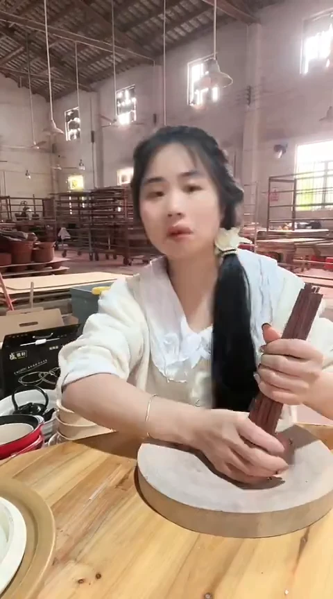 陶瑕疵紫砂细筷子10双