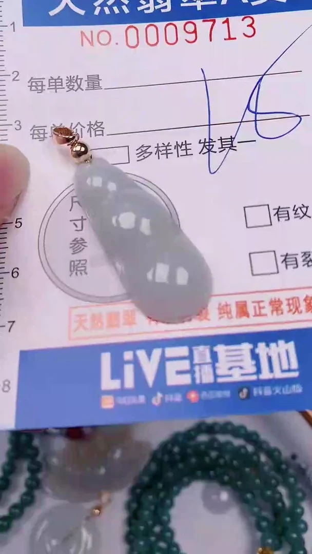 颈饰未镶嵌翡翠00009713